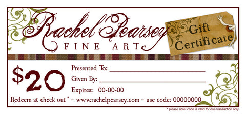 $20 Gift Certificate