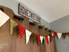 Pennant Bunting - Christmas Paisley & Dots