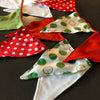 Pennant Bunting - Christmas Polkadots