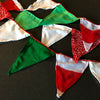 Pennant Bunting - Christmas Stripe