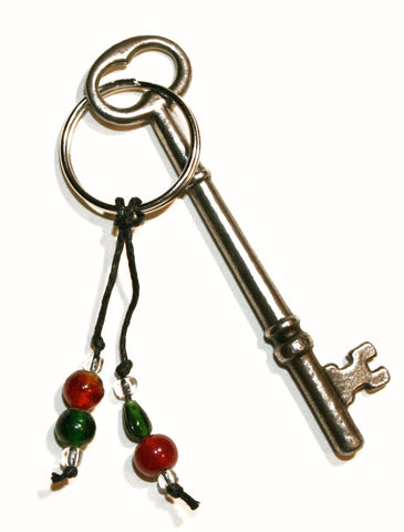 Moroccan Bead Keychain 1