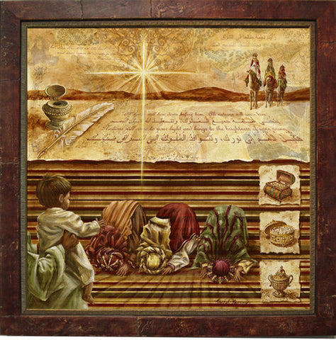 They Shall Come To Worship Him  - Canvas Giclée Print